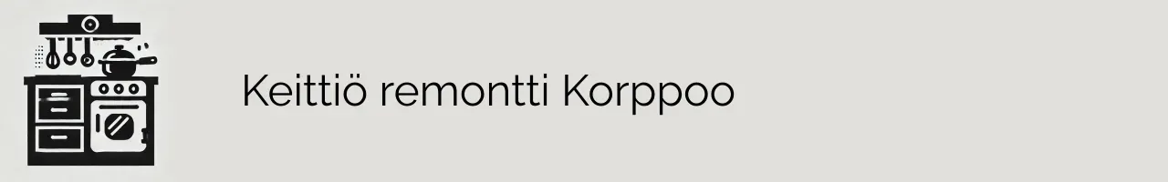 Keittiö remontti Korppoo